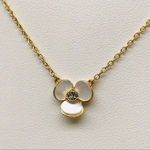 Kate spade Mini Floral pendant necklace